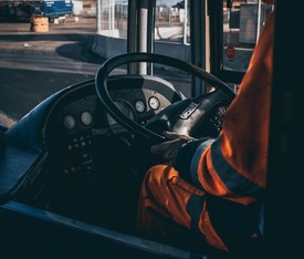 Knijperwagen Chauffeur met VCA en Code 95