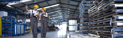 Automatische header door import