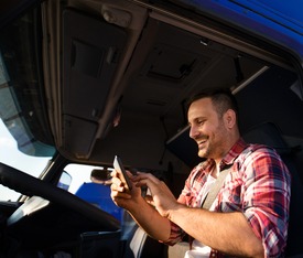 Vrachtwagenchauffeur C
